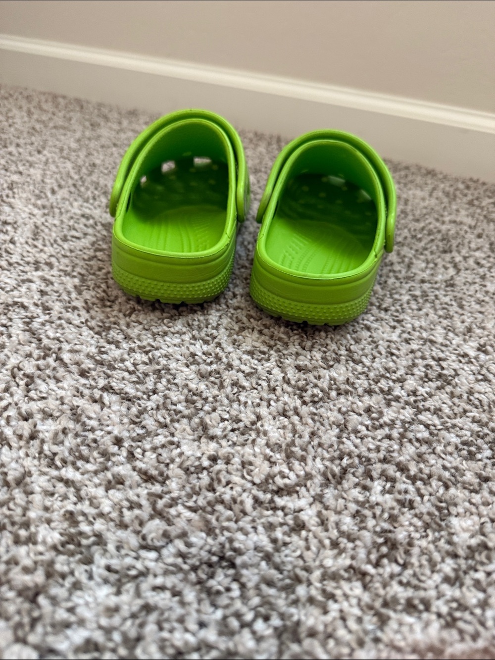 Neon Green Crocs - Picture 4 of 5